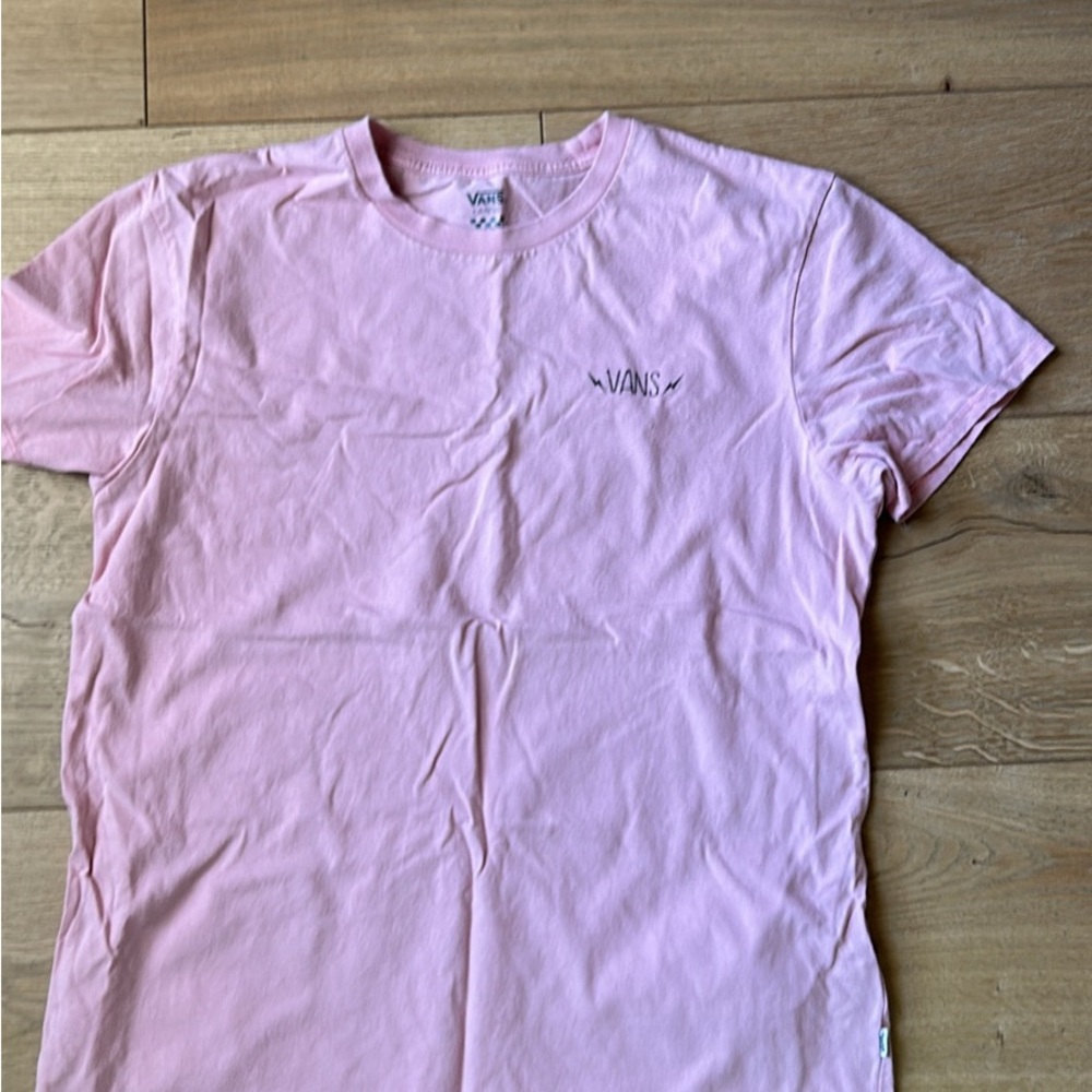 Vans Light Pink Short Sleeve Tee
